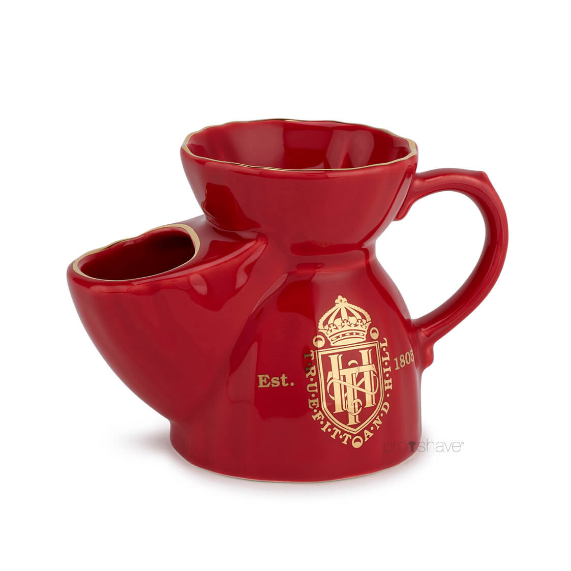 Billede af Truefitt & Hill Shaving Mug (Scuttle), Red