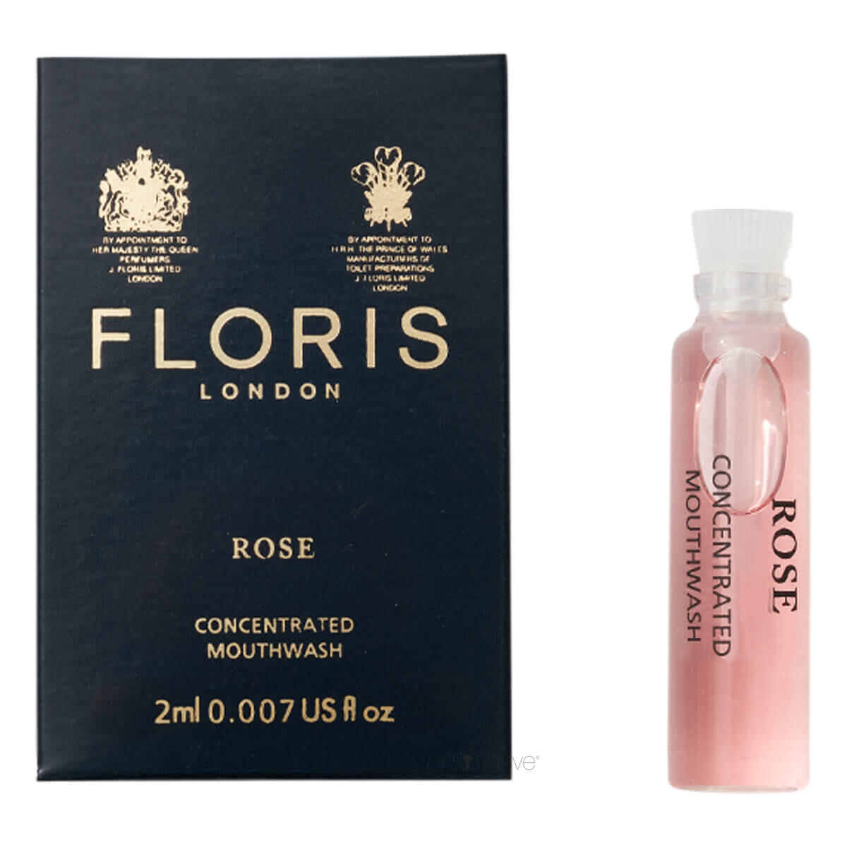 Se Floris Rose Mundskyl, Sample, 2 ml. hos Proshave