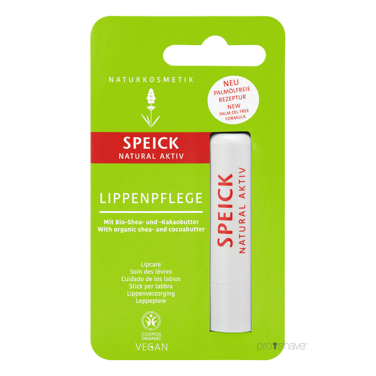 Speick Natural Active Læbepomade, 4.5 gr.