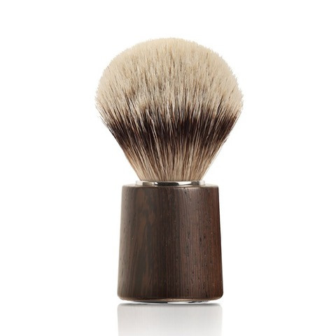 Billede af Mondial Silvertip Badger Barberkost, Afrikansk wenge træ