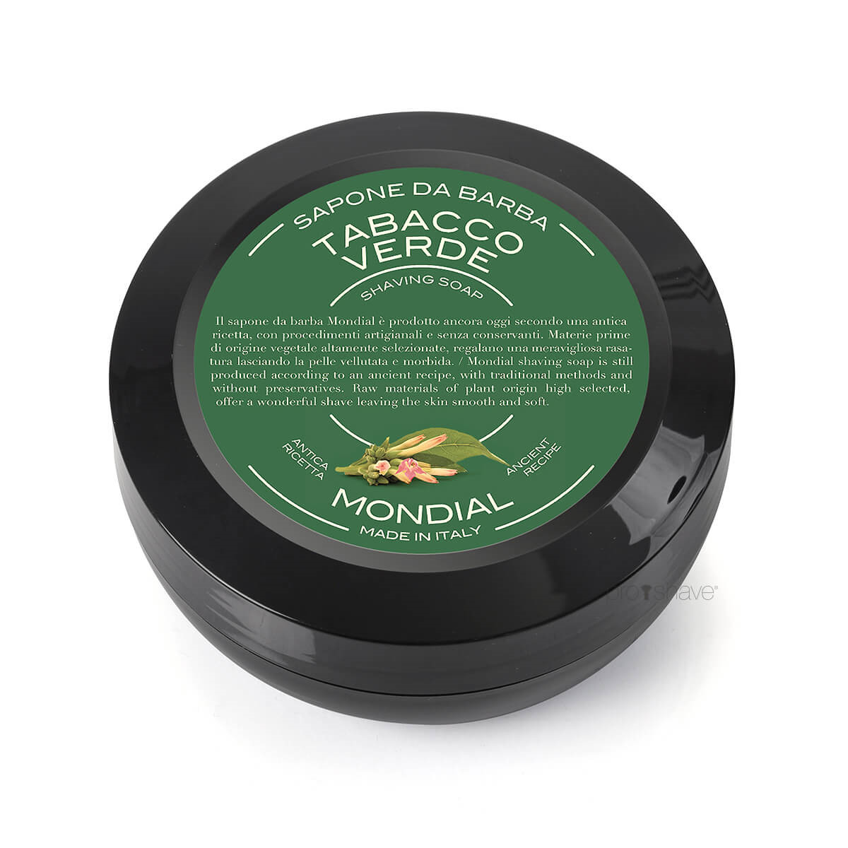 Billede af Mondial Shaving Barbersæbe, Green Tobacco, 60 gr.