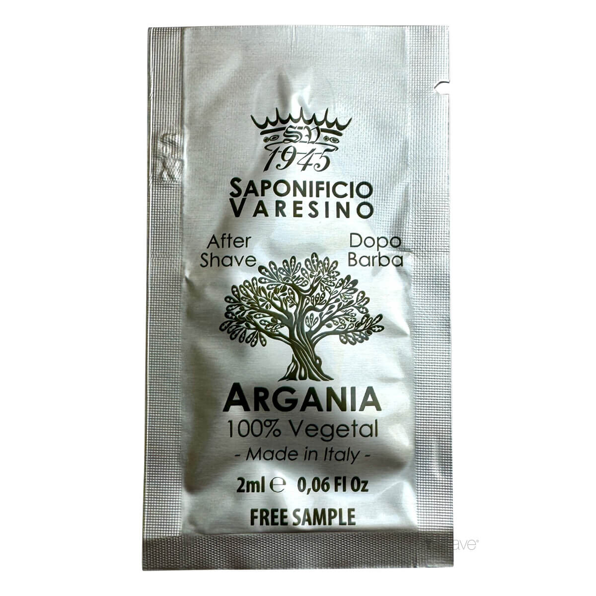 Saponificio Varesino Aftershave, Argania, SAMPLE, 2 ml.