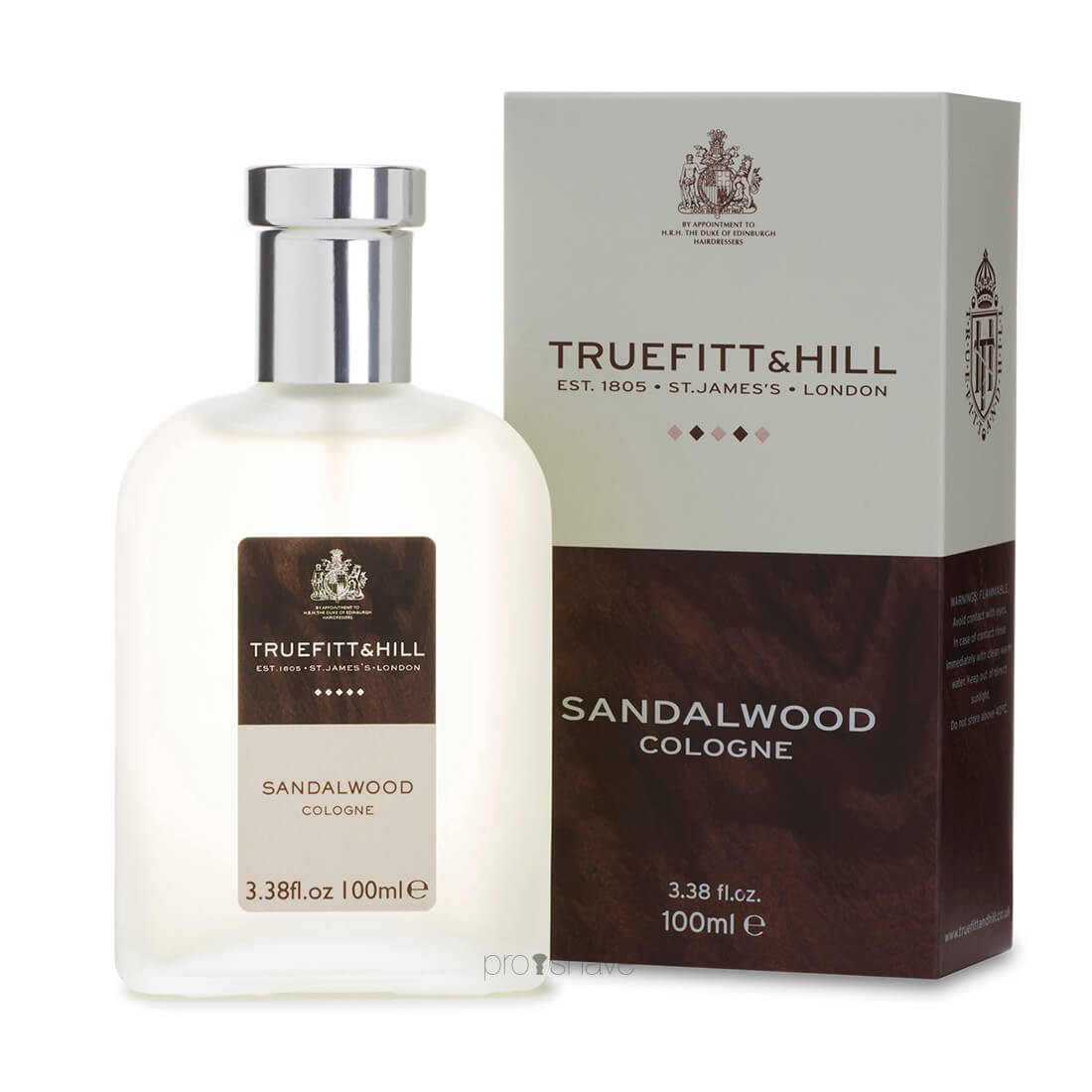 Billede af Truefitt & Hill Cologne, Sandalwood, 100 ml.