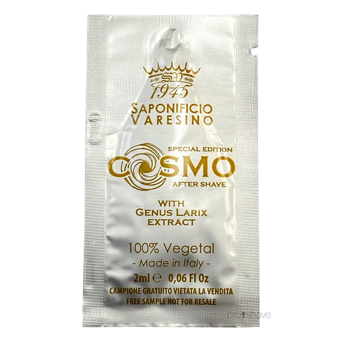 Saponificio Varesino Aftershave, Cosmo, SAMPLE, 2 ml.