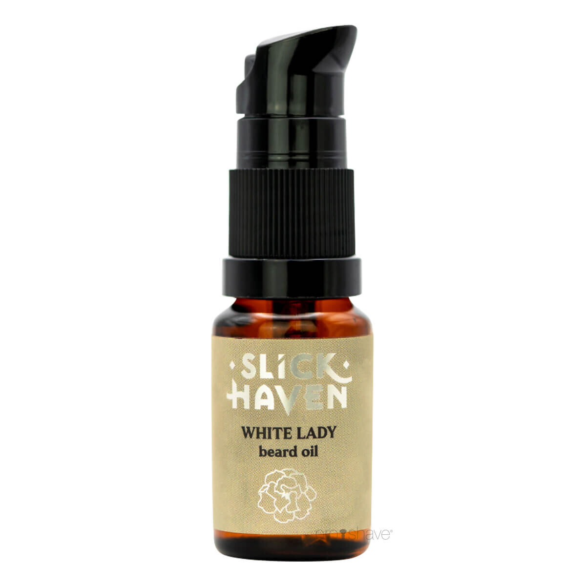 Se Slickhaven Skægolie, White Lady, 10 ml. hos Proshave