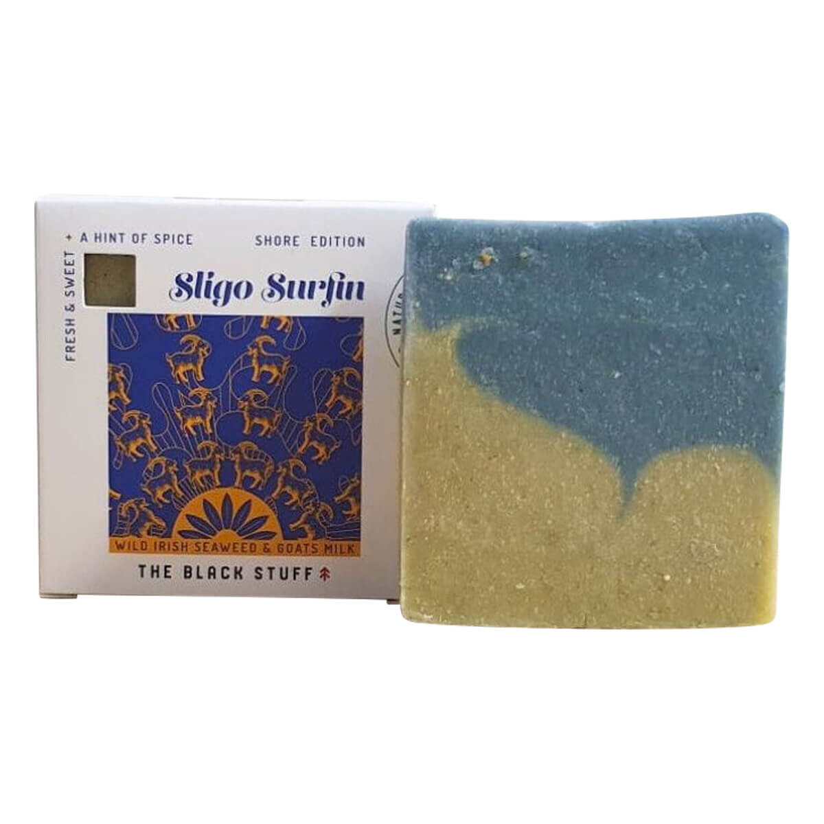 The Black Stuff Sæbe, Sligo Surfin – Shore, 135 g.