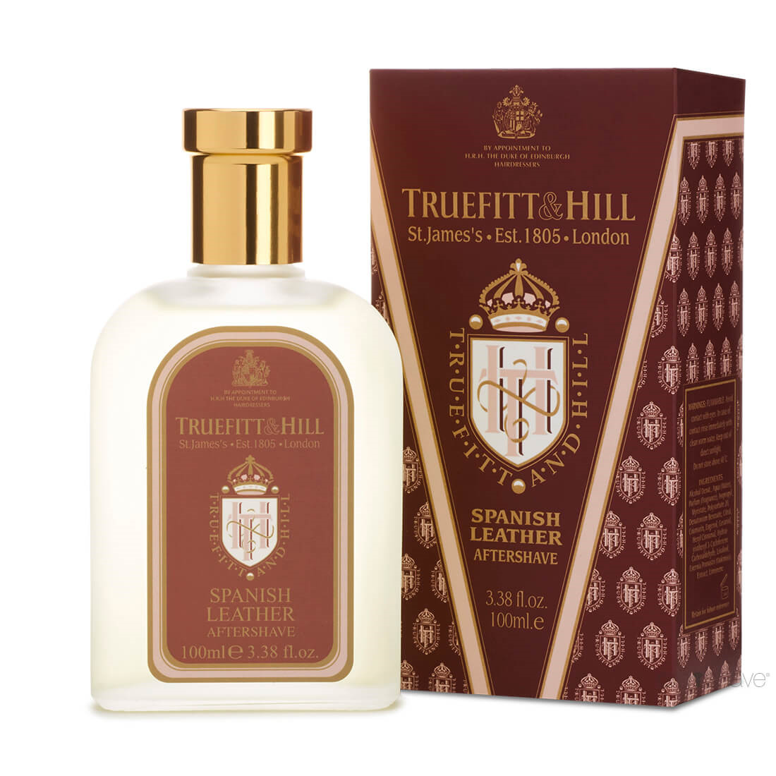 Aftershave Spanish Leather i 100 ml fra Truefitt & Hill