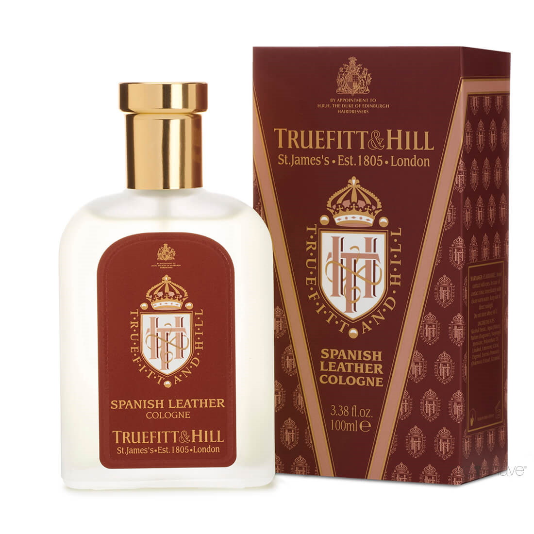 Se Truefitt & Hill Cologne, Spanish Leather, 100 ml. hos Proshave