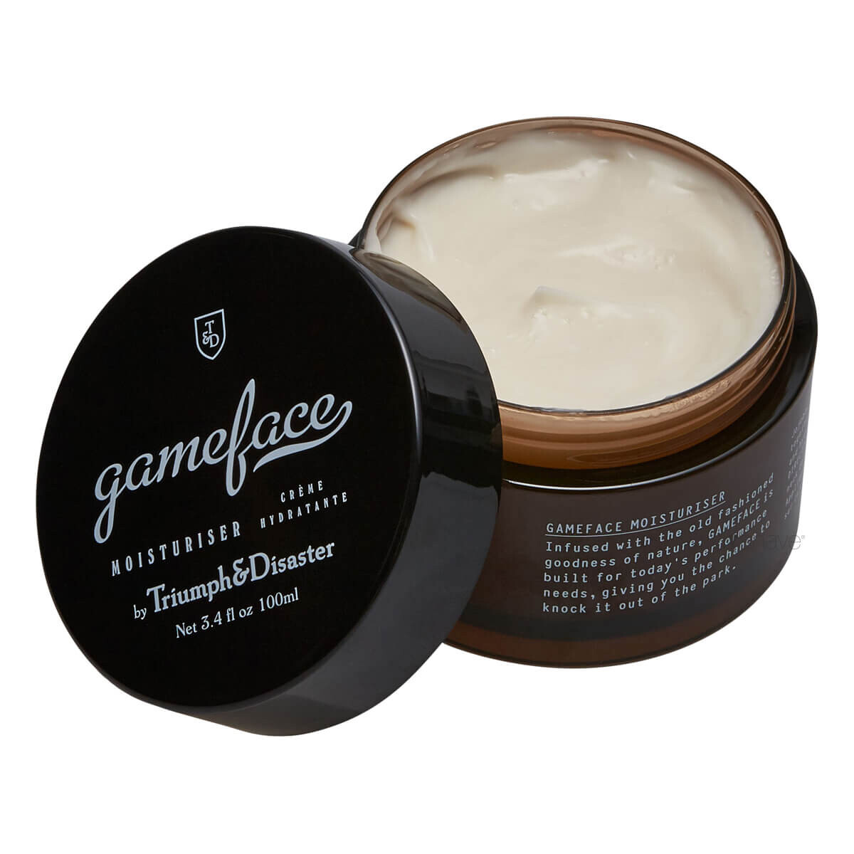 2: Triumph & Disaster Gameface Moisturiser, 100 ml.