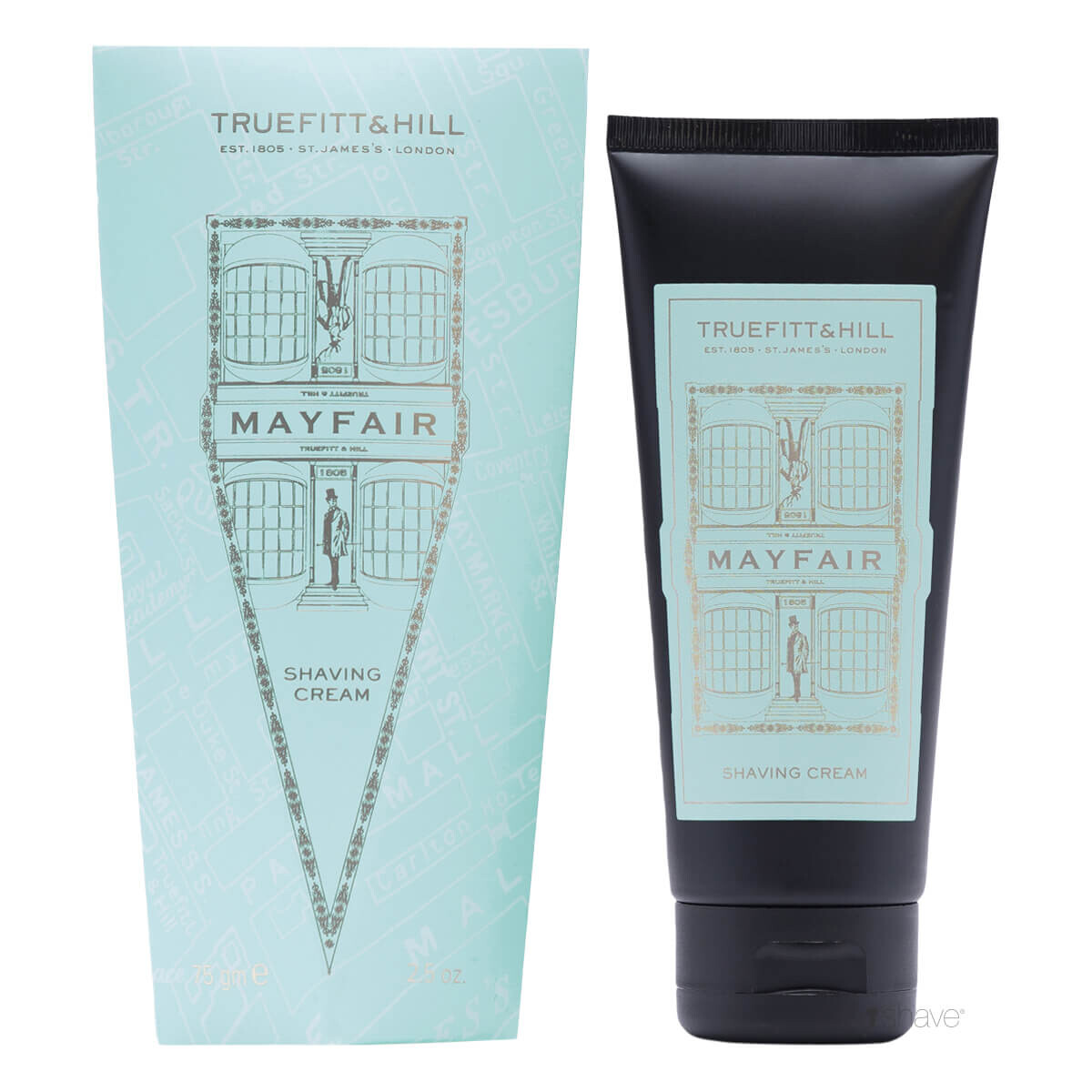 12: Truefitt & Hill Barbercreme, Mayfair, 75 gr.