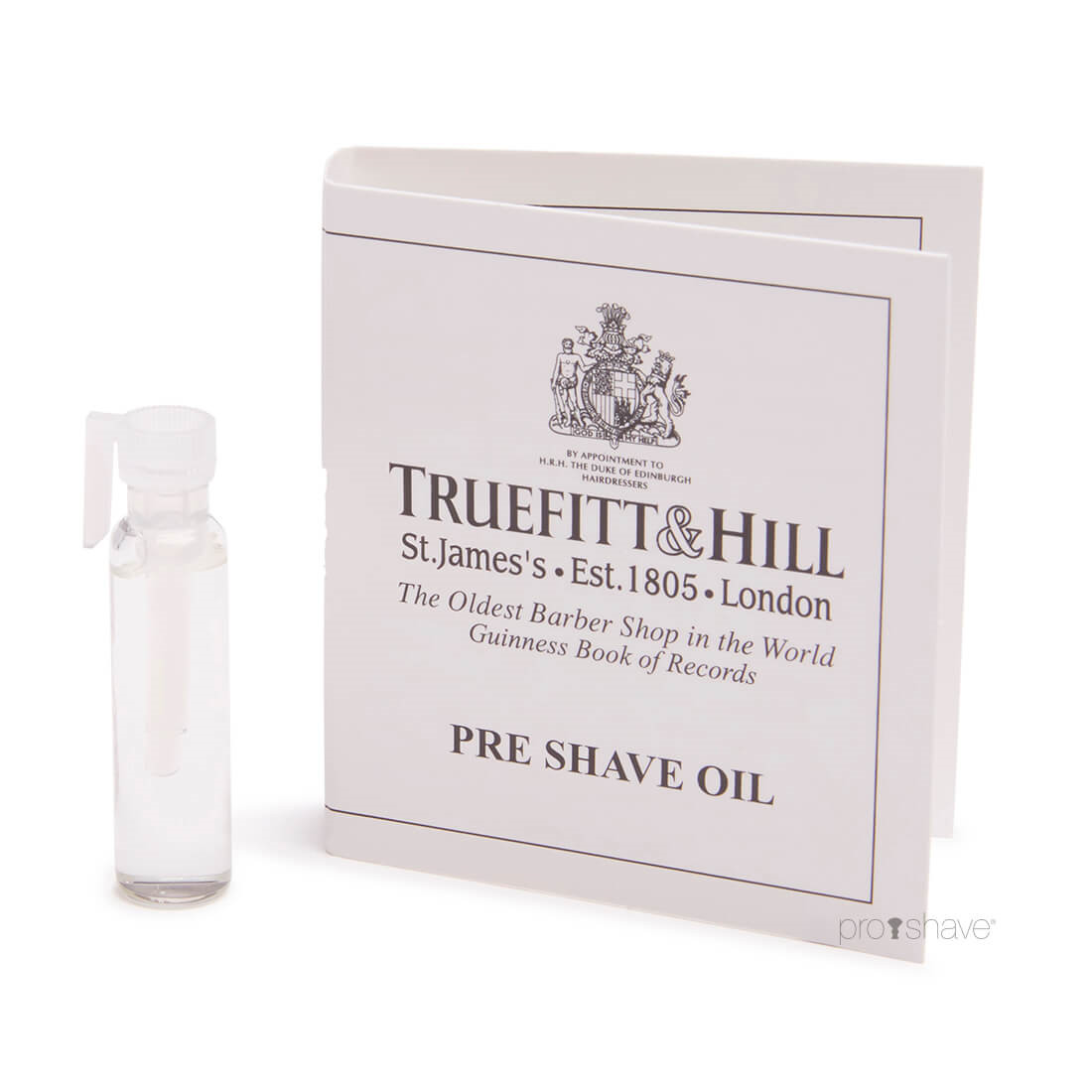 Se Truefitt & Hill Pre Shave Oil Sample, 1,5 ml. hos Proshave