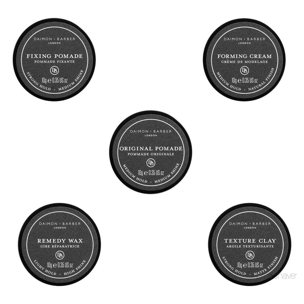 Billede af Daimon Barber World Traveller Set, 5 x 10 gr.