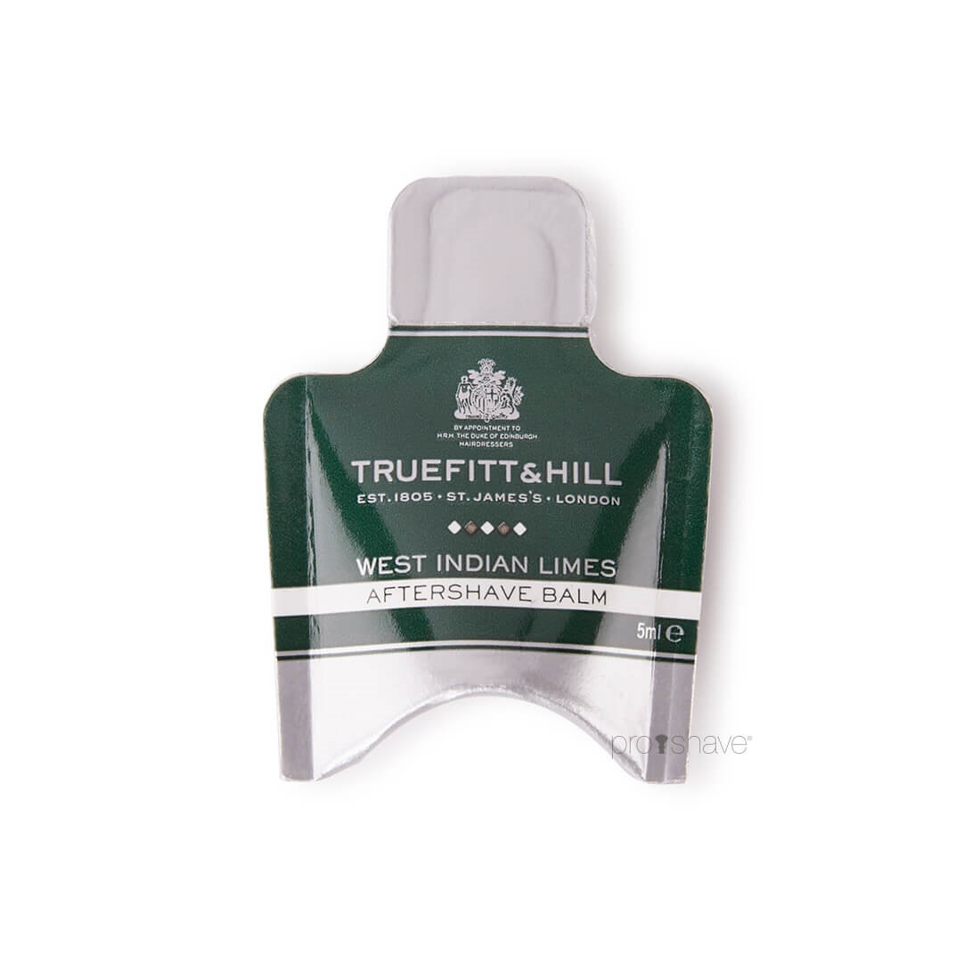 9: Truefitt & Hill West Indian Limes Shaving Cream Sample Pack, 5 ml.