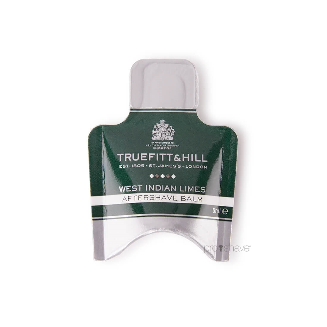 Se Truefitt & Hill West Indian Limes Aftershave Balm Sample Pack, 5 ml. hos Proshave