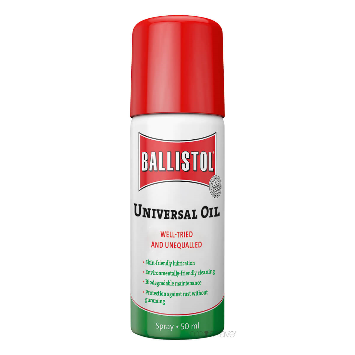 Se Ballistol Universalolie Spray, 50 ml. hos Proshave