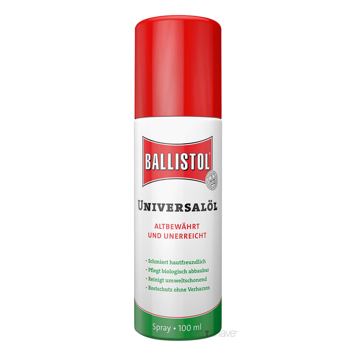 Se Ballistol Universalolie Spray, 100 ml. hos Proshave
