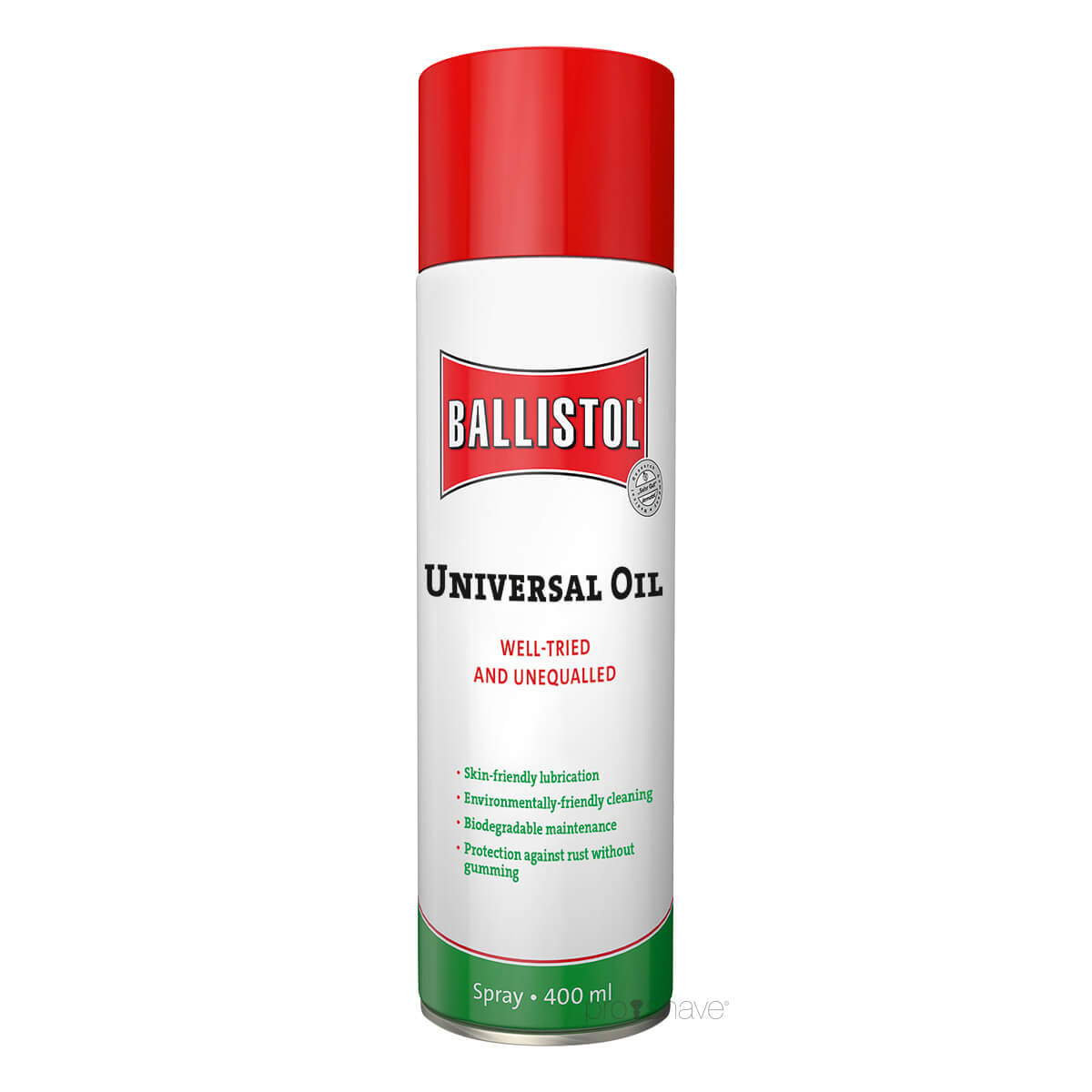 Se Ballistol Universalolie Spray, 400 ml. hos Proshave