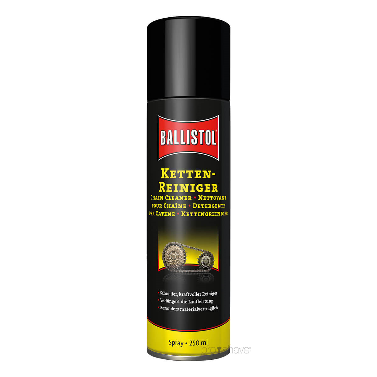 Se Ballistol Bike Kæderens Spray, 250 ml. hos Proshave