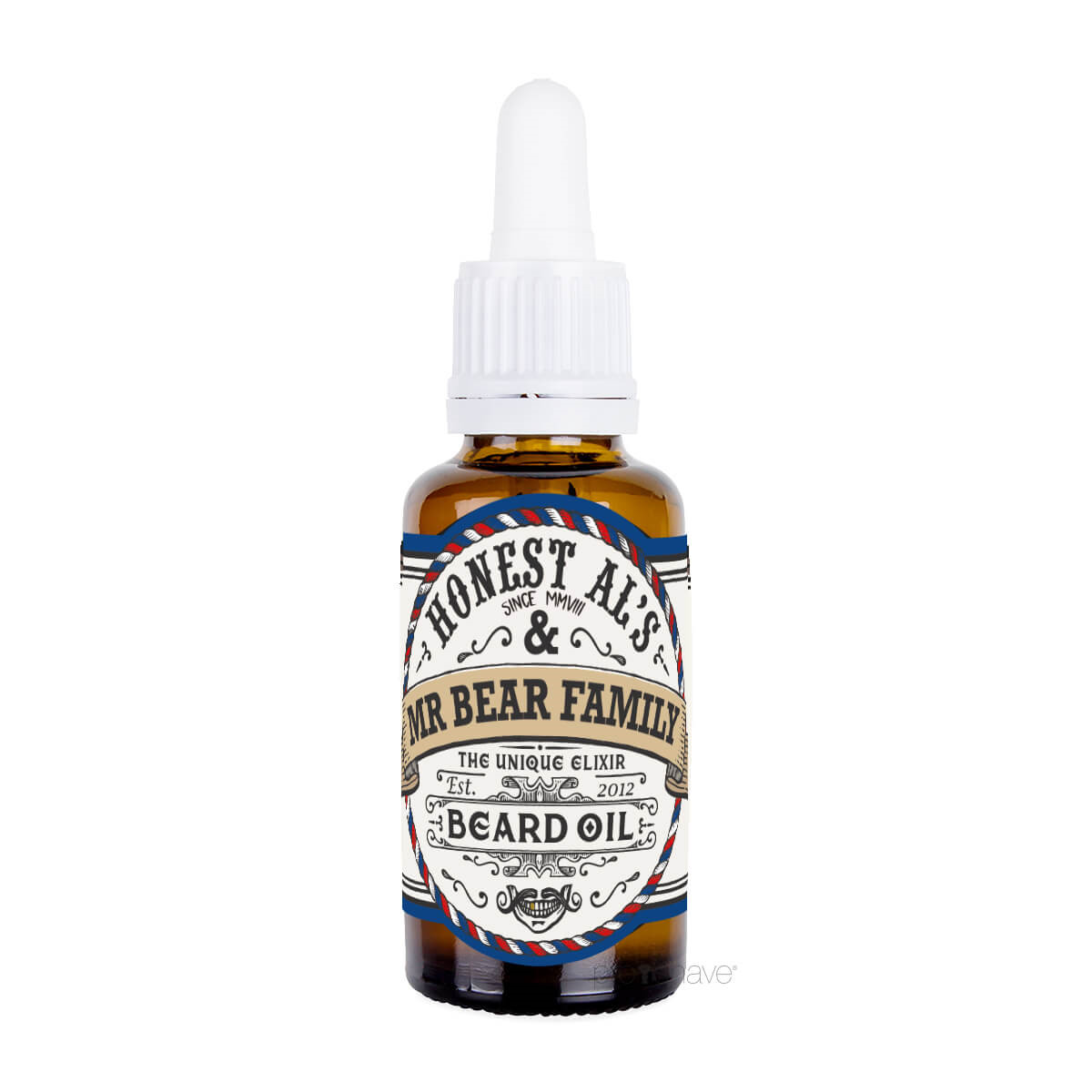 Mr. Bear Skægolie, Beard Brew Oil, Honest Al's, 30 ml.