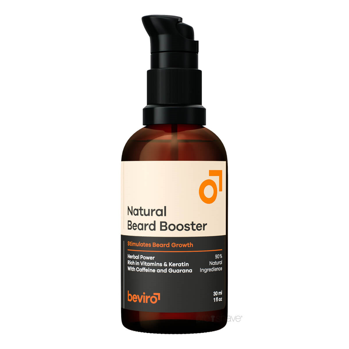 Se Beviro Natural Beard Booster, 30 ml. hos Proshave