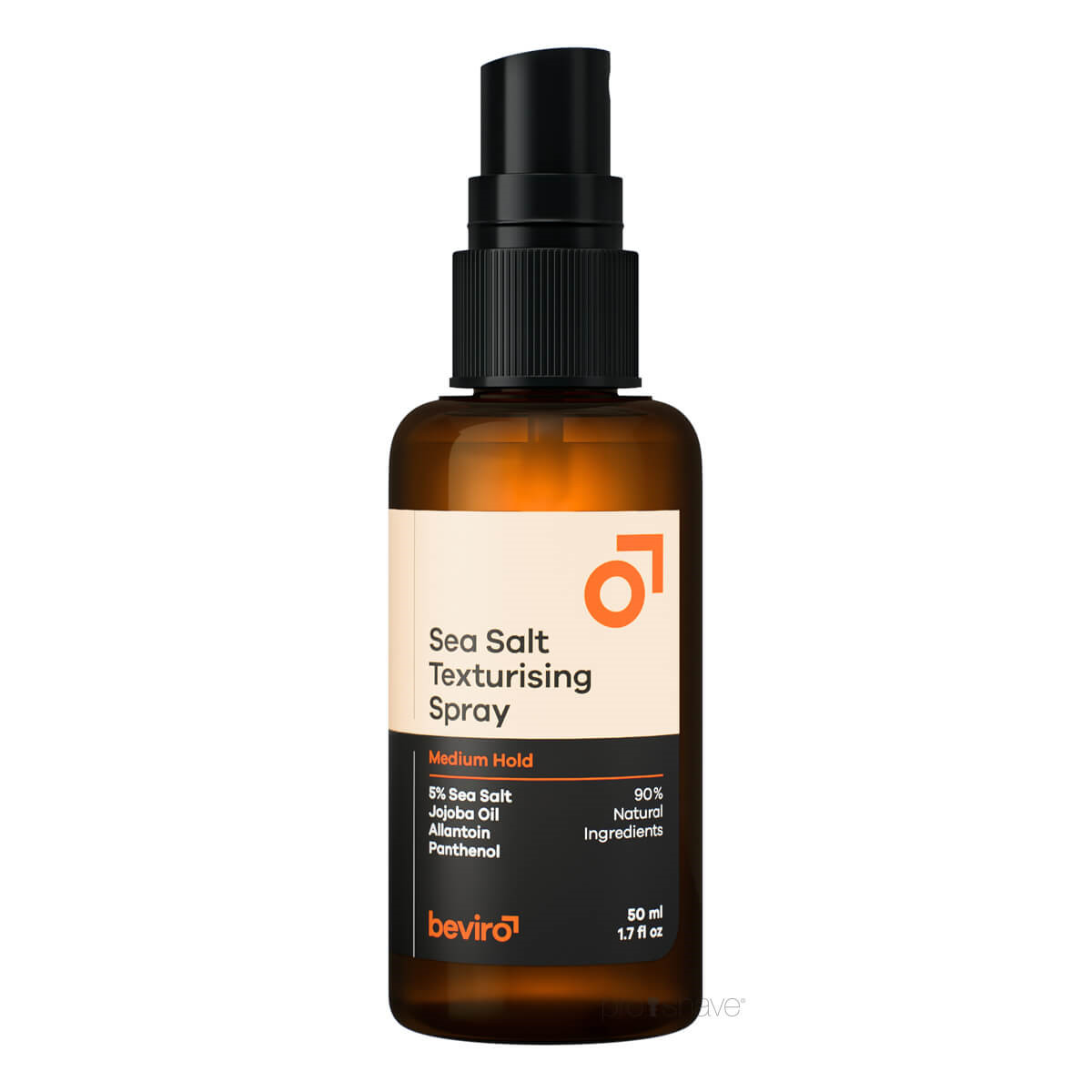 Se Beviro Sea Salt Spray, Medium Hold, Rejsestørrelse, 50 ml. hos Proshave