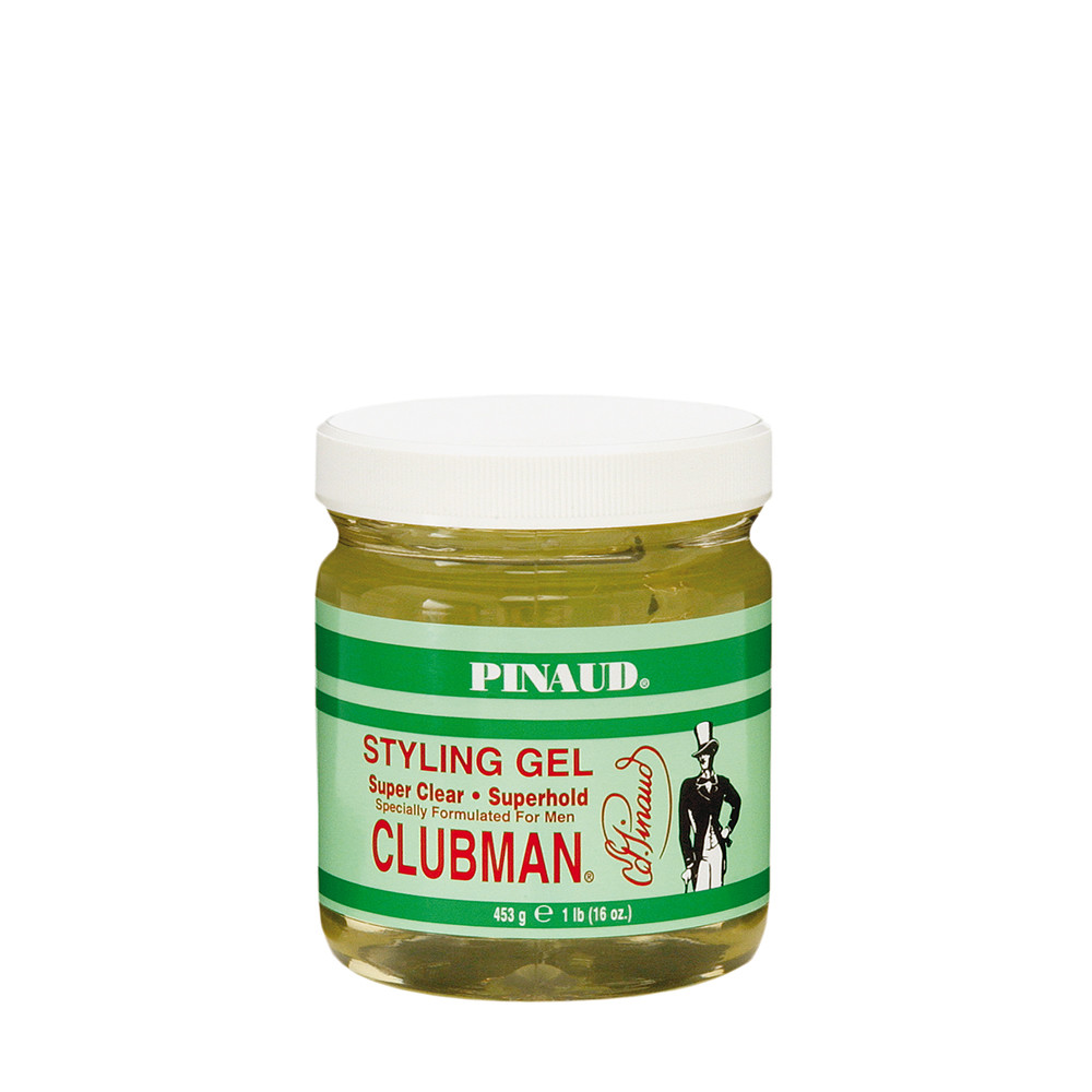 Se Pinaud Clubman Super Clear Styling Gel, 453 gr. hos Proshave