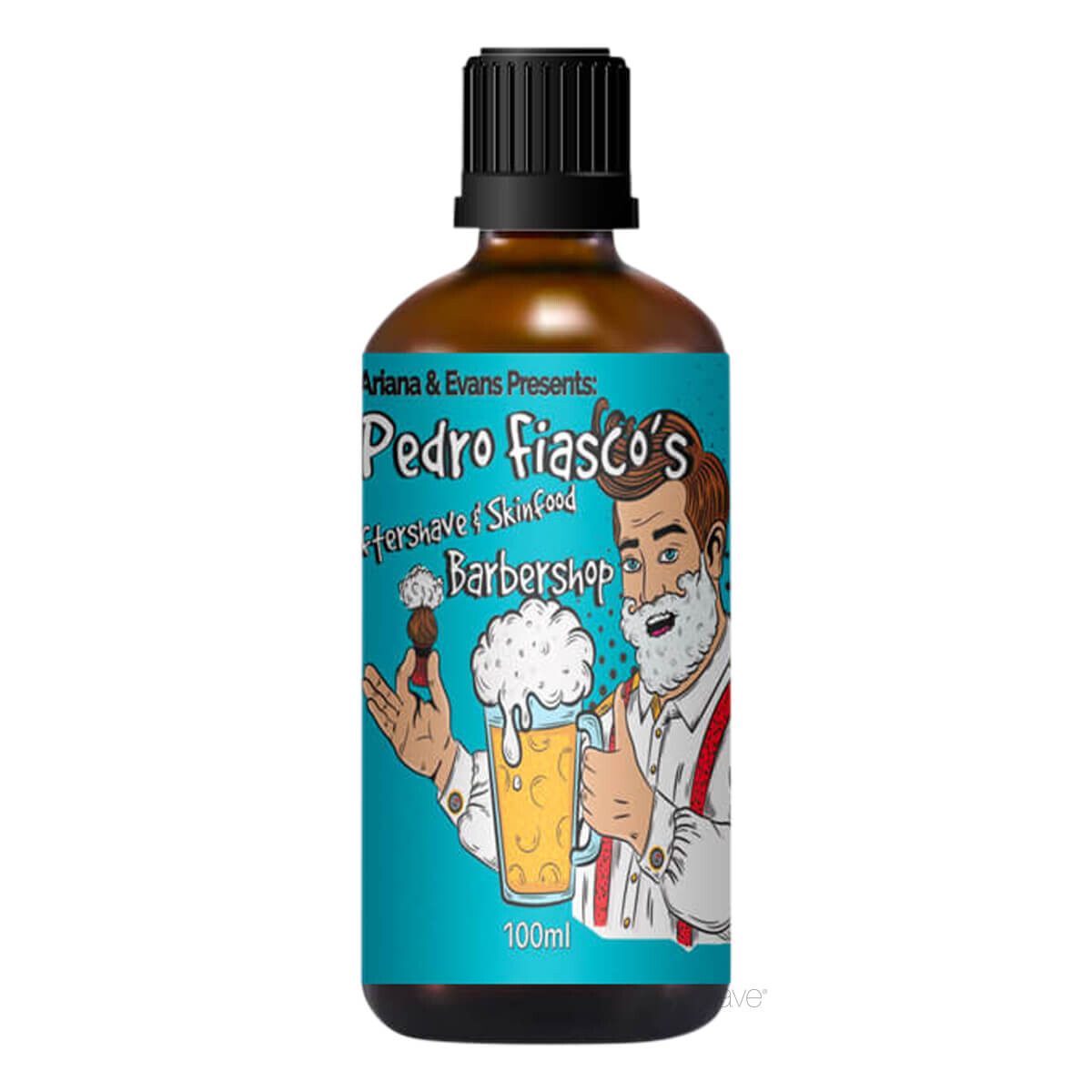 Ariana & Evans Aftershave, Pedro Fiasco's Barbershop, 100 ml.