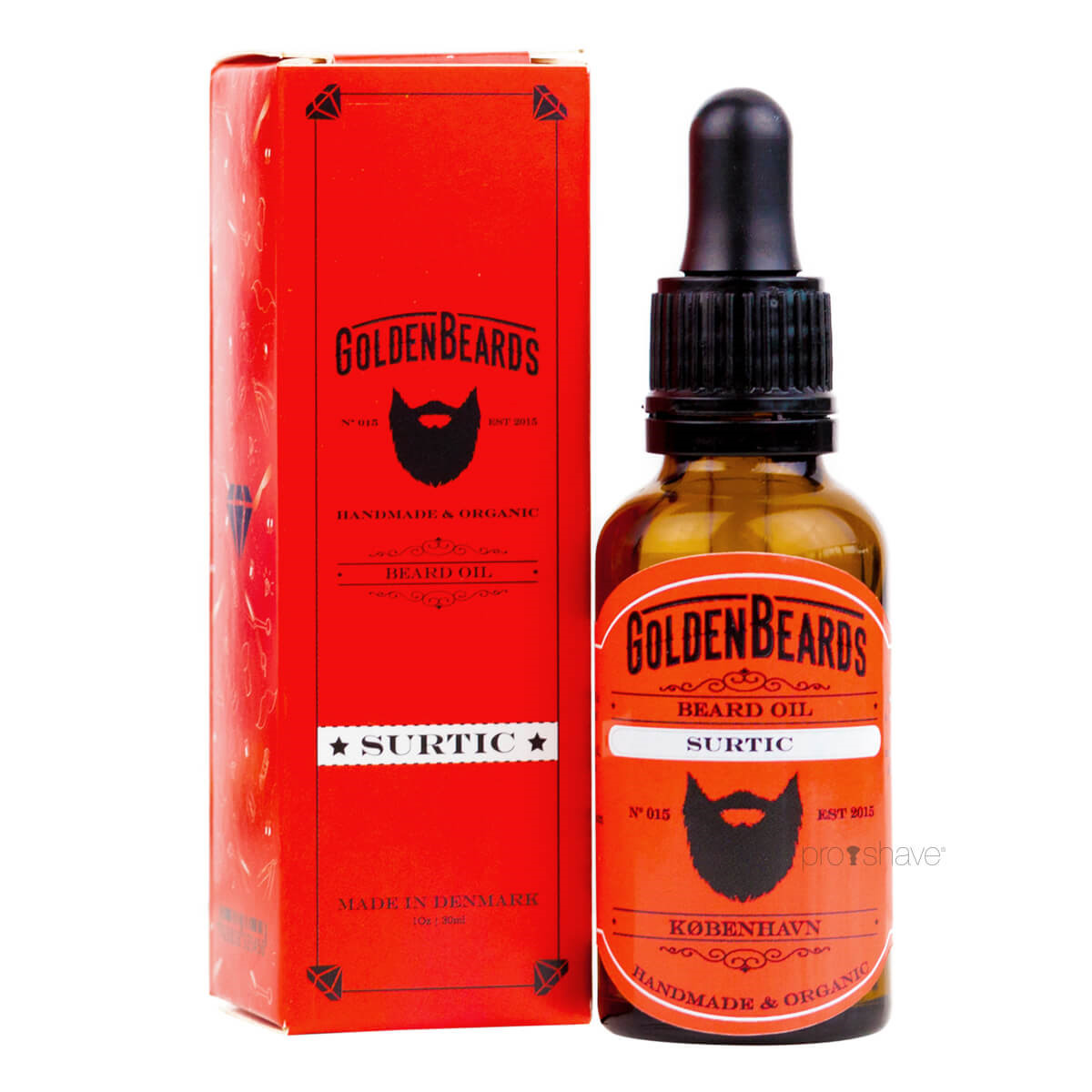 Se Golden Beards Surtic Oil (30 ml) hos Proshave