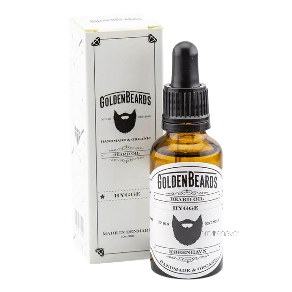 Se Golden Beards Skægolie, Hygge, 30 ml. hos Proshave