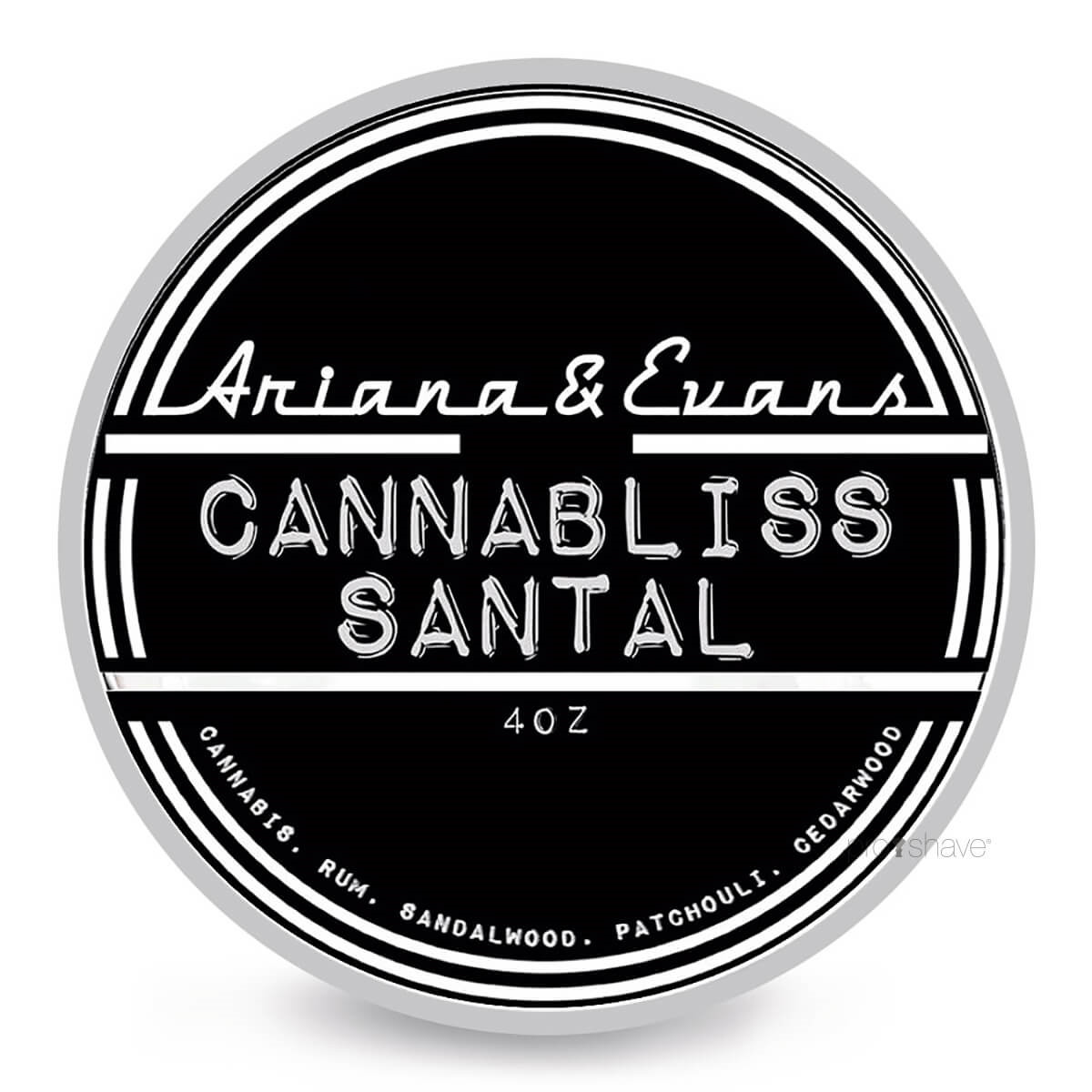 Ariana & Evans Barbersæbe, Cannabliss Santal, 118 ml.