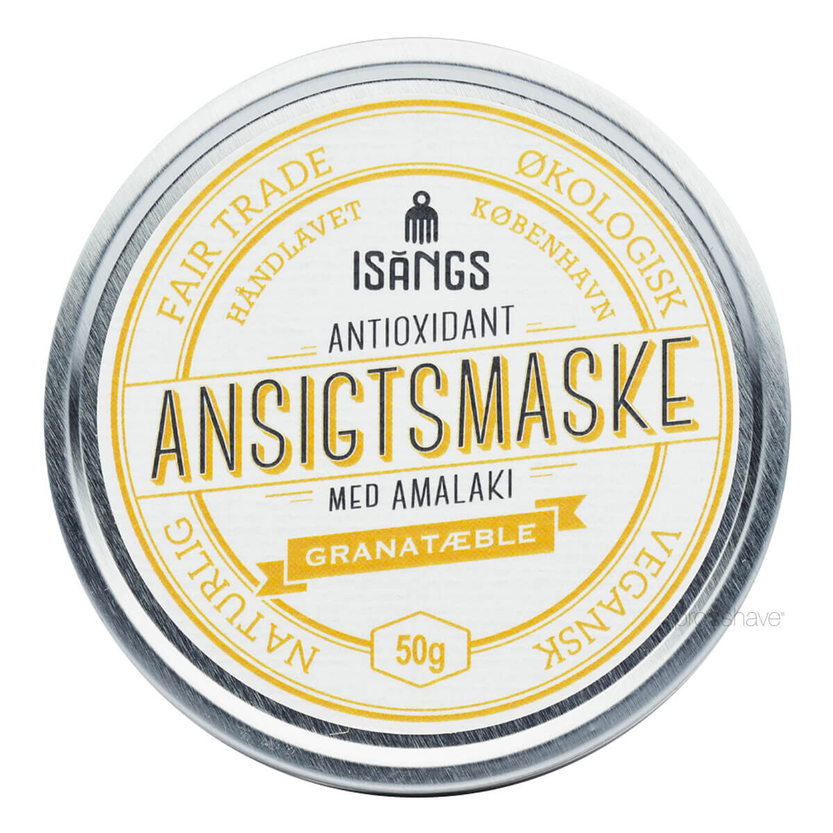 Se Isangs Antioxidant Ansigtsmaske, Uden duft, 50 gr. hos Proshave