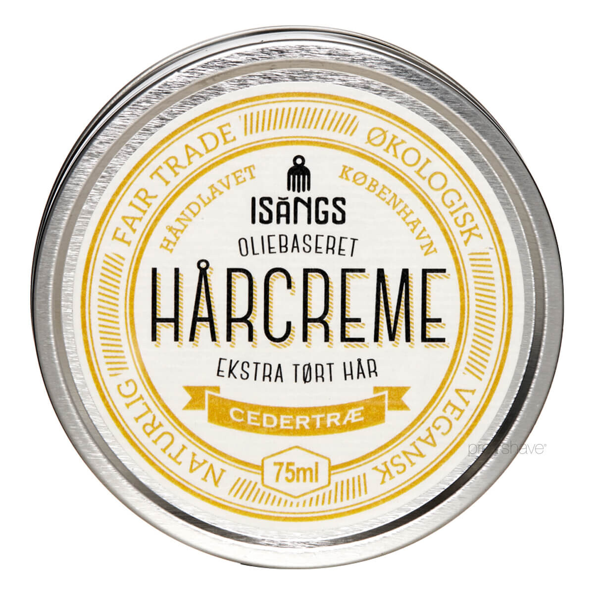 Se Isangs Hårcreme til Ekstra Tørt Hår, Cedertræ, 75 ml. hos Proshave