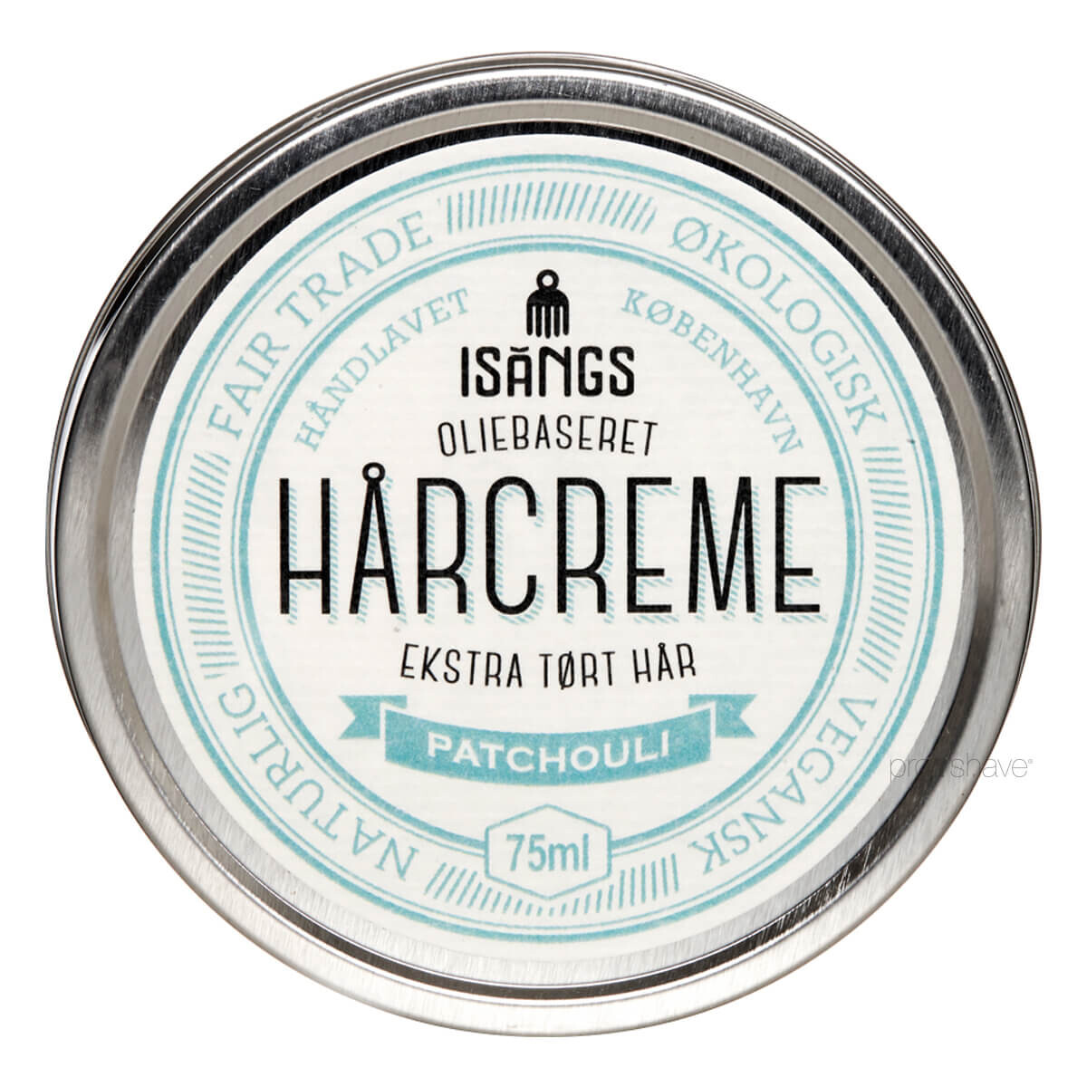 4: Isangs Hårcreme til Ekstra Tørt Hår, Patchouli, 75 ml.