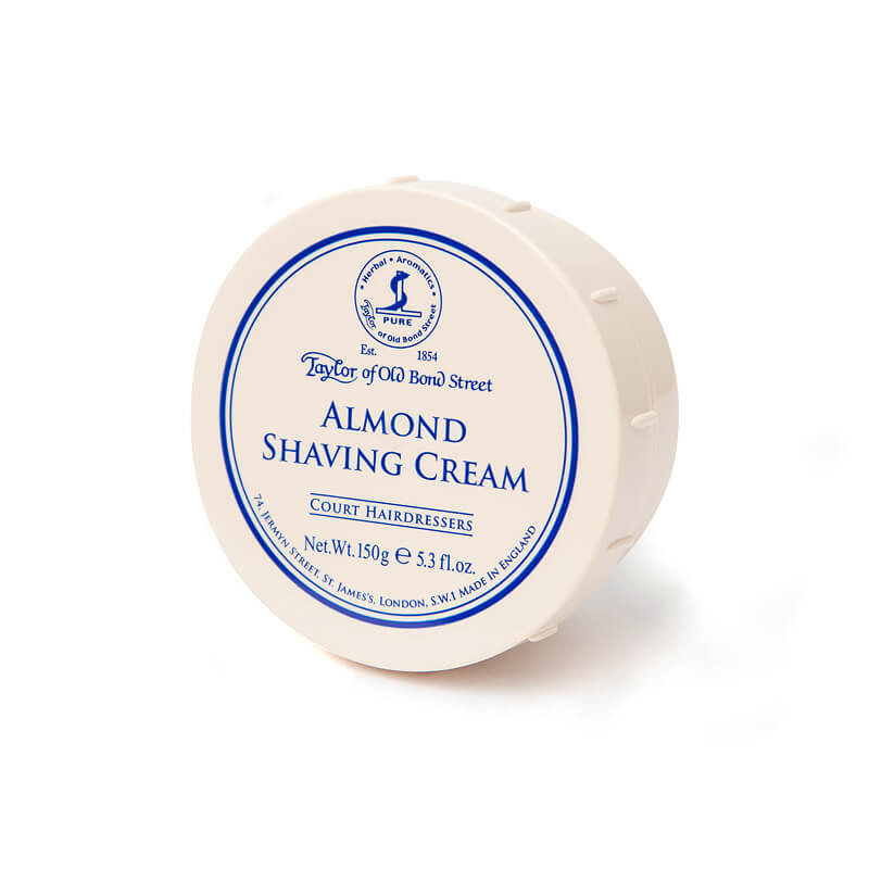 Taylor Of Old Bond Street Barbercreme, Mandel, 150 gr.