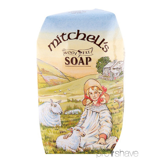 Mitchell's Wool Fat Badesæbe, Countryscene, 150 gr.