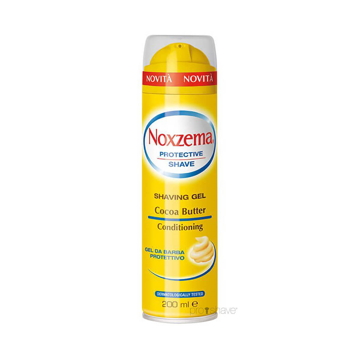 Noxzema Barbergel, Kakaosmør, 200 ml.