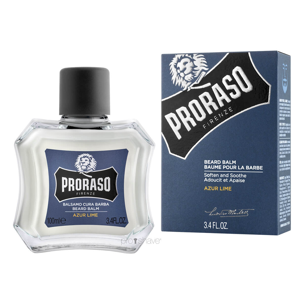 9: Proraso Skægbalm, Azur Lime, 100 ml.