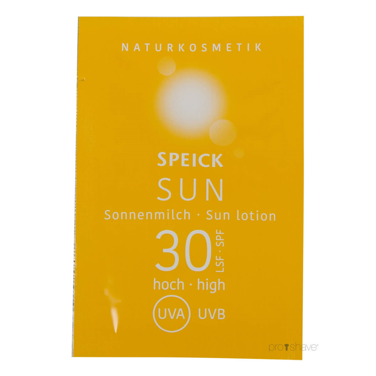 Speick Sun Lotion, SPF 30, Sample, 3 ml.