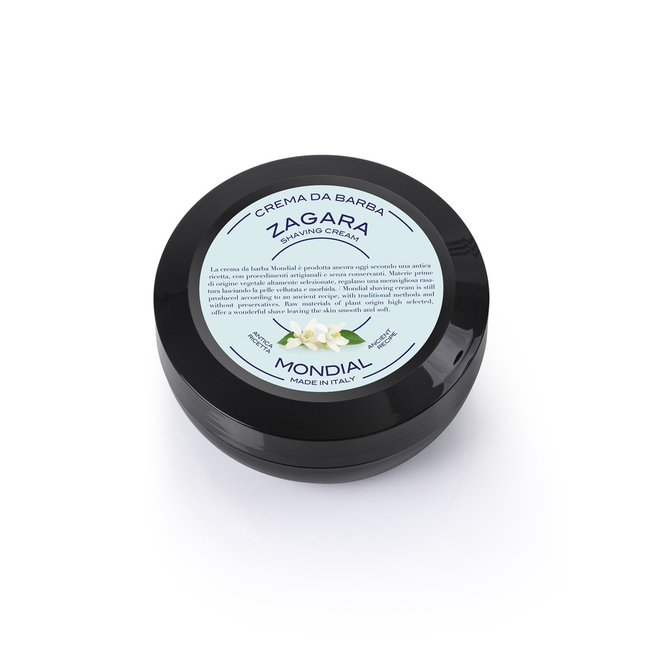 Billede af Mondial Shaving Barbercreme i Rejsestørrelse, Zagara, 75 ml.