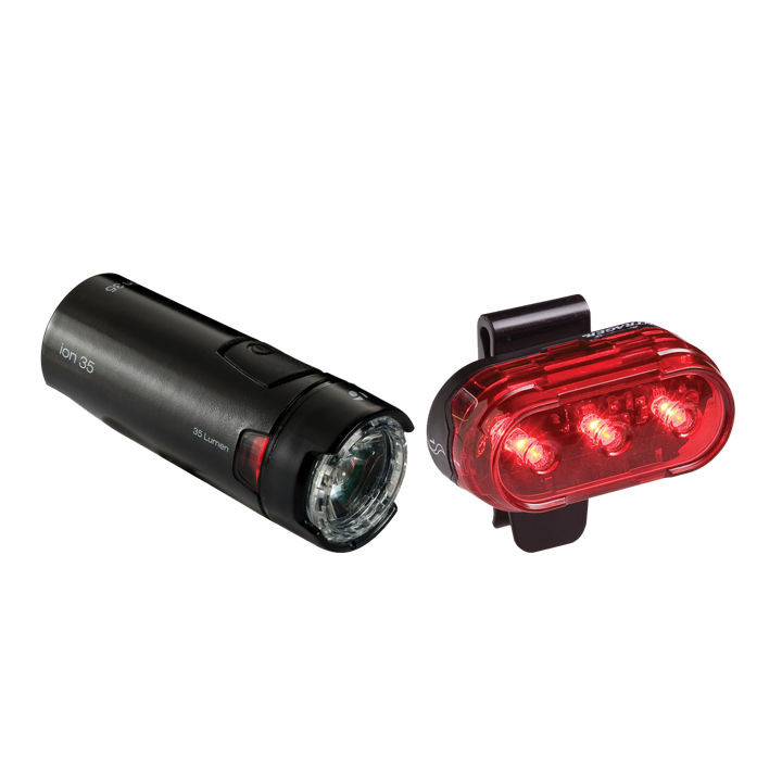Bontrager Ion 35 / Flare 1 - Lygtesæt Cykel Tilbehør||> Cykellys Og Lygter||> Bontrager Cykellygter||Cykellygte