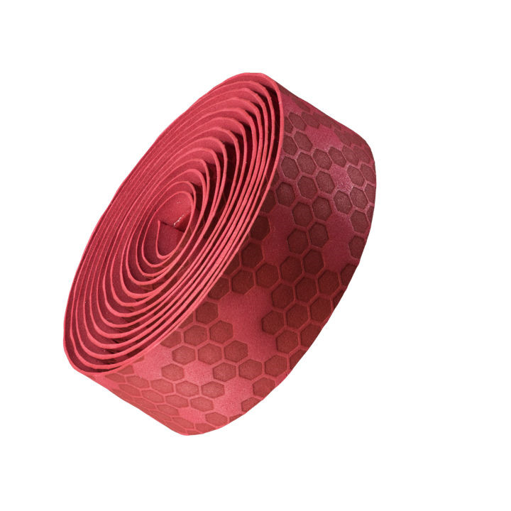 Bontrager Gel Cork Styrbånd (Pinot Red ) Cykel Tilbehør||||||Styrbånd