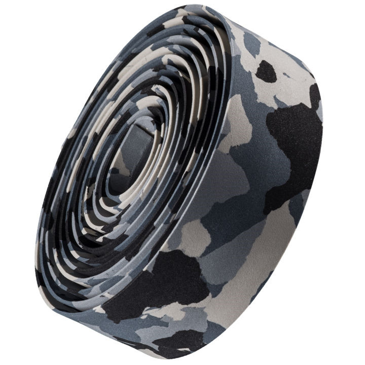 Cykler Bontrager Gel Cork Styrbånd (Grey Camo ) Cykel Tilbehør||||||Styrbånd