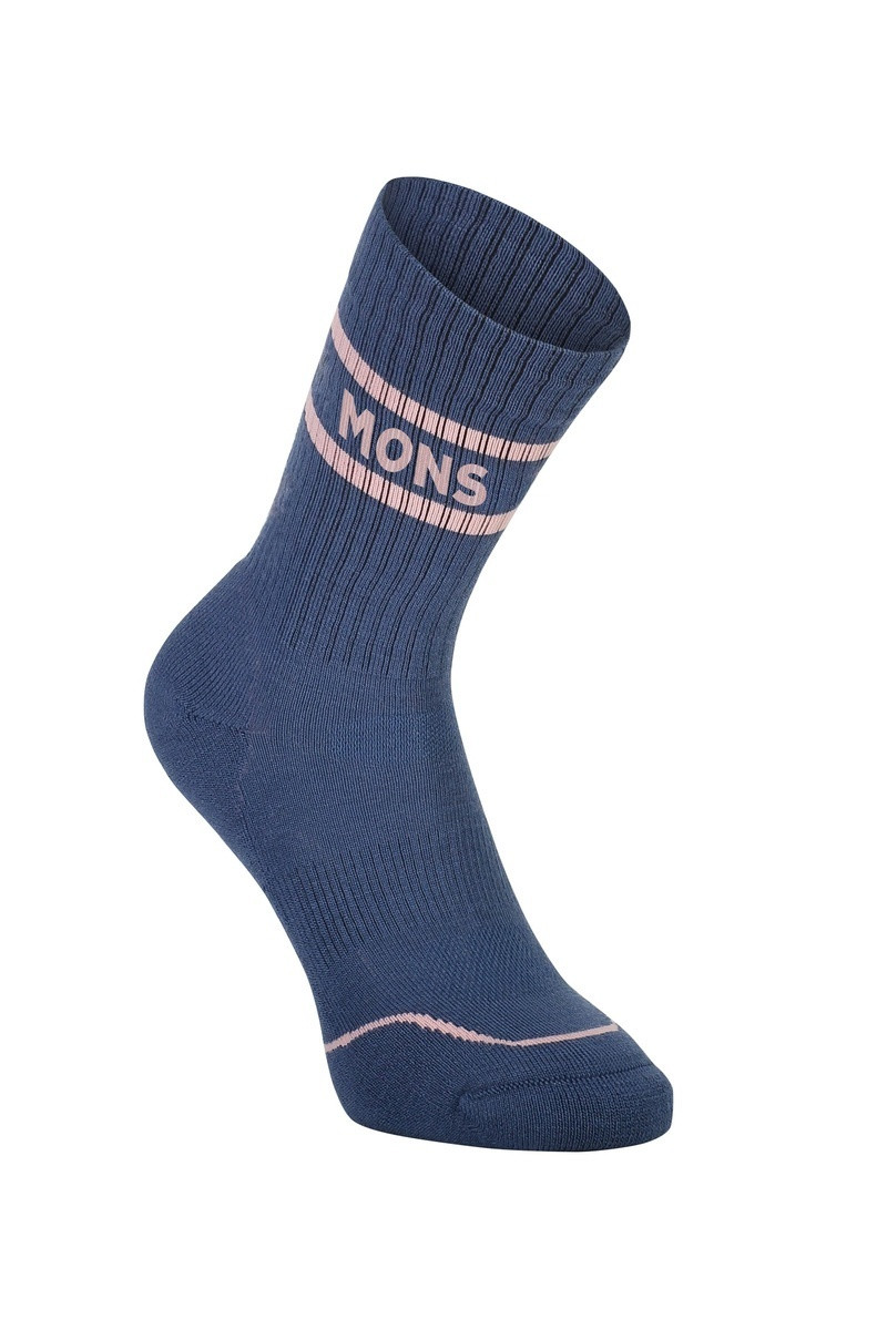 Mons Royale Mons Royale Signature Crew Sock Cykel Tilbehør||> Cykeltøj||> Sommercykeltøj||Cykeltøj Til Sommer