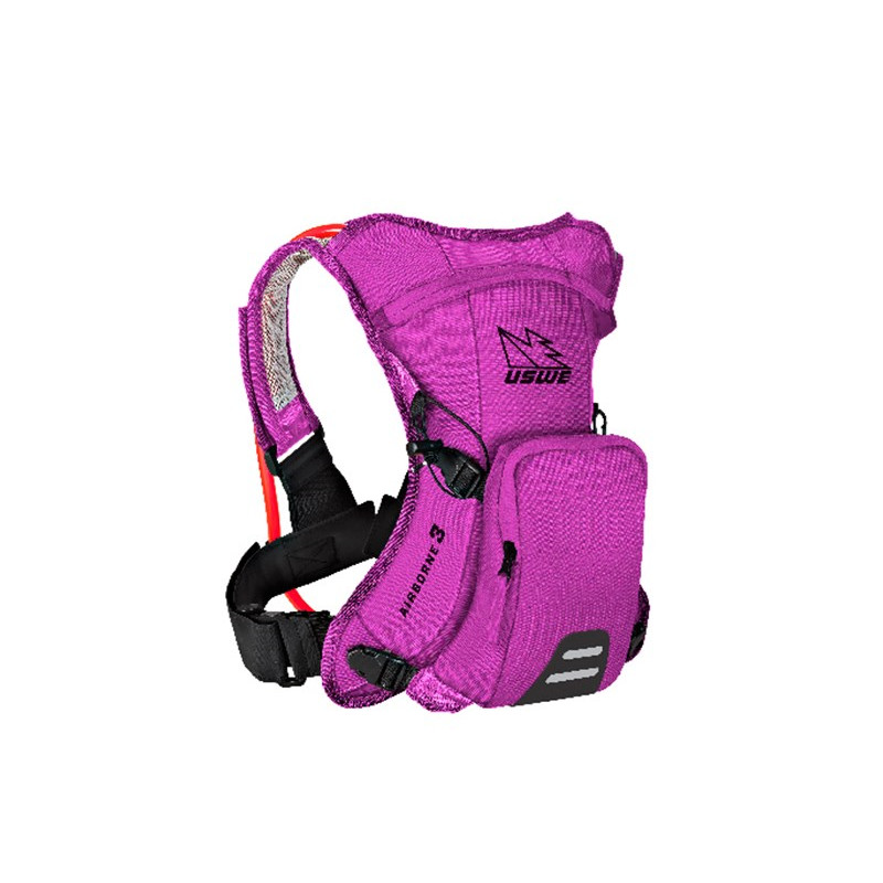 Uswe Hydration Pack Airborne 3 (Go Pink) Cykel Tilbehør||||||Cykeltasker