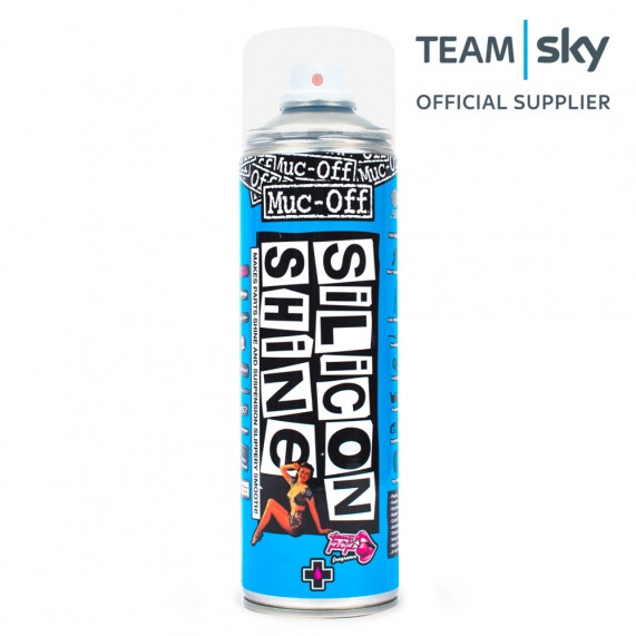 Muc-Off Silicon Shine 500 Ml Cykel Tilbehør||> Plejemidler