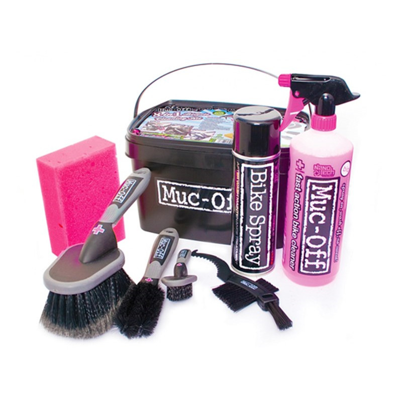 Muc-Off 8 In 1 Bike Cleaning Kit Cykel Tilbehør||> Plejemidler