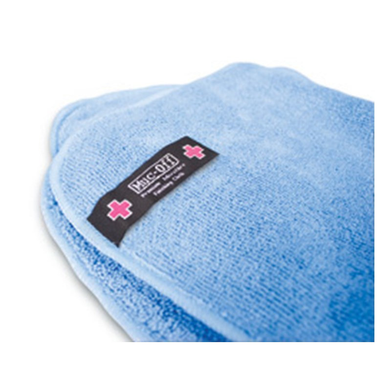 Muc-Off Microfibre Polishing Cloth Cykel Tilbehør||> Plejemidler