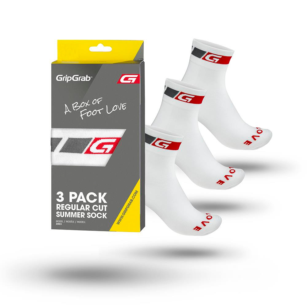 Cykler Grip Grab 3Pack, Classic Regular Cut (Black, S) Cykel Tilbehør||||||Cykeltøj