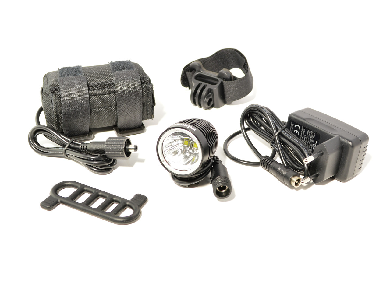 Cykler Mixbike Gotwo 2000Lm Inkl. Batteri & Oplader Cykel Tilbehør||> Cykellys Og Lygter||> Forlygter