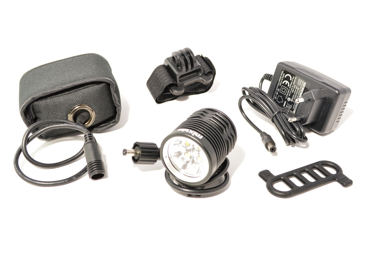 Cykler Mixbike Gofour 4000Lm Inkl. Batteri & Oplader Cykel Tilbehør||> Cykellys Og Lygter||> Forlygter